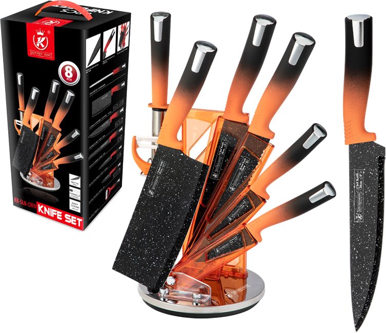 

Набор ножей Mercury Haus Kitchen King KK-SL8-ORN