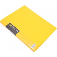 Папка для бумаг Deli Rio 5032 с файлами (желтый)