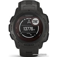 Умные часы Garmin Instinct Solar (графит)