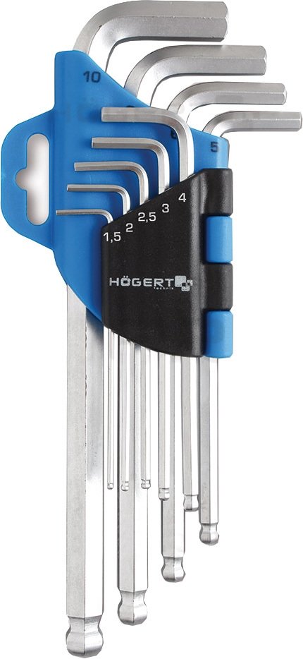 

Набор ключей Hoegert Technik HT1W804 (9 предметов)