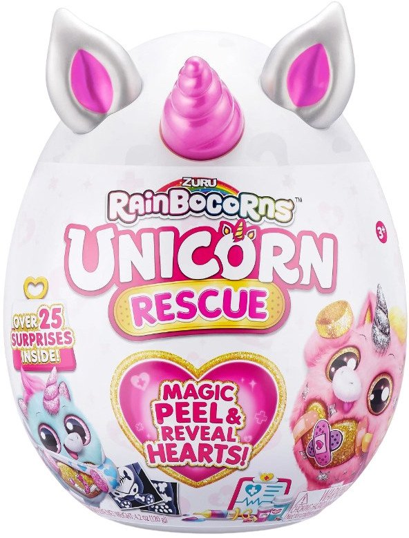 

Кукла-сюрприз Zuru Rainbocorns Unicorn Rescue Единорог 9262