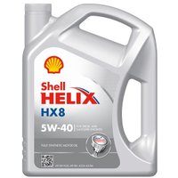 Моторное масло Shell Helix HX8 Synthetic 5W-40 5л