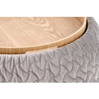 Пуфик Halmar BONO (светло-серый)