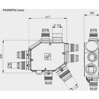 Радиальный вентилятор Soler&Palau Octeo Auto DHU N R8 5209074500