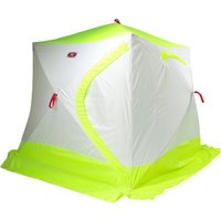 Палатка для зимней рыбалки Медведь Куб-3 зимняя с полом Оксфорд 600 и накидкой