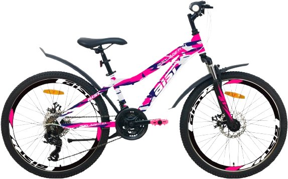 

Велосипед AIST Rosy Junior 2.1 2024 (розовый/белый)