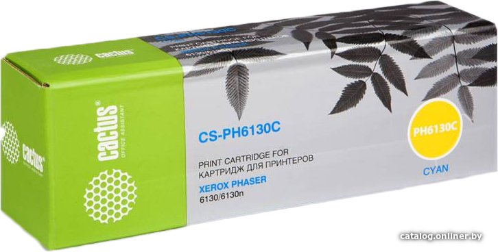

Картридж CACTUS CS-PH6130C (аналог Xerox 106R01282)