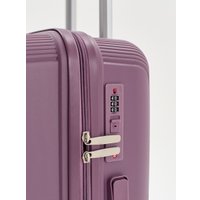 Чемодан-спиннер L'Case Riga 24 (M, фиолетовый)