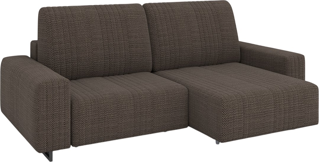 

Угловой диван Rivalli Уолтер ШП 1000 + оттоманка (Charlie Chocolate/черный муар)