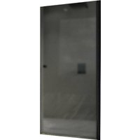 Душевая дверь MaybahGlass 80x198 MGD-807-6 (графитовое матовое стекло/черный)