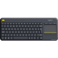 Клавиатура Logitech K400 Plus 920-007145 (черный, нет кириллицы)