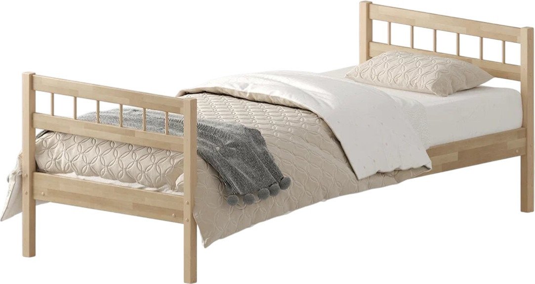 

Кровать Домаклево Лето 90x190+Н4+Н4 (натуральный)