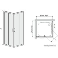 Душевой уголок Sanplast KN/TX5b-80-S sbW0