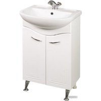  Onika Тумба Лада 50.11 с умывальником Ладога-50 (белый)