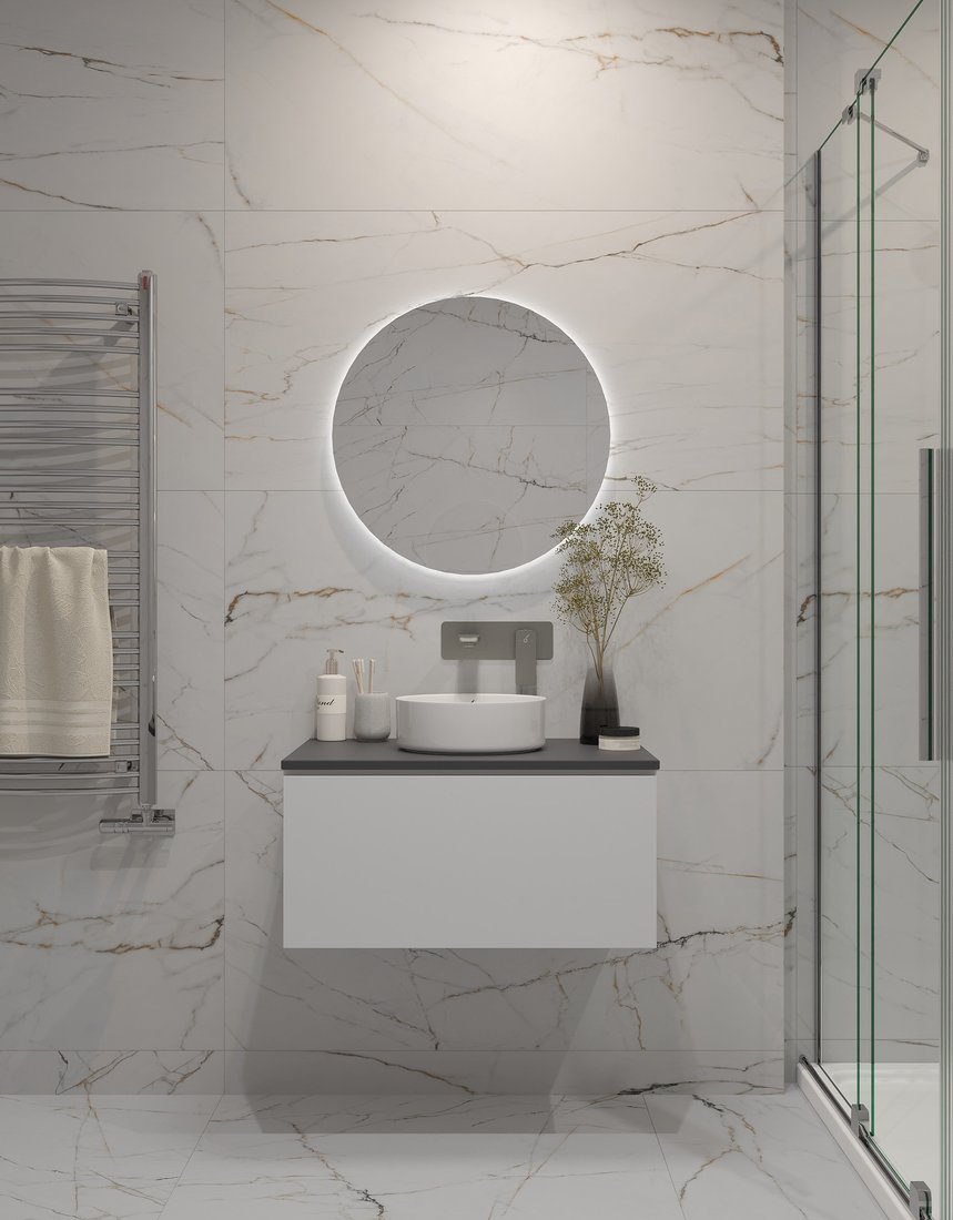 

ЗОВ Тумба с умывальником Кито K80LW0MWMC-LDSPH9514A (антрацит)