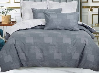 2-спальный комплект постельного белья с евро простыней АртПостель Дионис 736