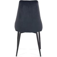Стул UTFC С-67 Сиена 4К BL Velutto 20 (черный)