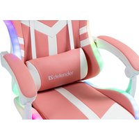 Игровое (геймерское) кресло Defender Ideal (белый/розовый) в Могилеве