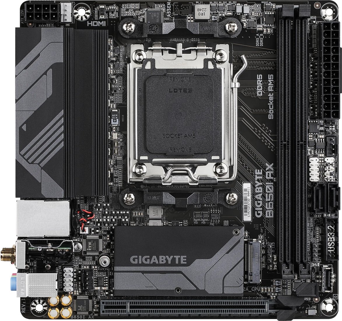 

Материнская плата Gigabyte B650I AX (rev. 1.1)
