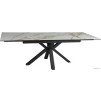 Кухонный стол Signal Columbus amber COLUMBUSBC160 (белый/черный)