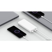 Внешний аккумулятор Xiaomi Mi Power Bank 3 PLM18ZM USB-C 20000mAh (белый)