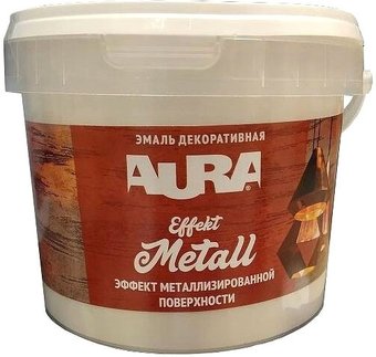 Эмаль Aura Dekor Effekt Metall (0.8кг, бронза)