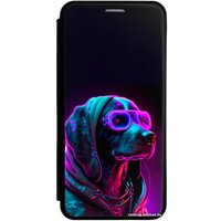 Чехол для телефона JFK для Samsung Galaxy A22 (Собака неон)