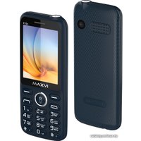 Кнопочный телефон Maxvi K15n (синий)