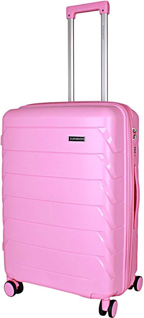 

Чемодан-спиннер Eurobags PP-N86 M (розовый)