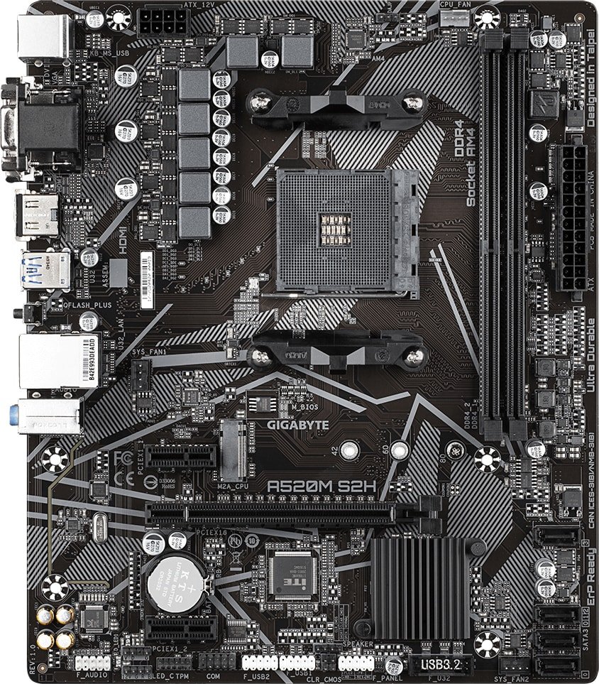 

Материнская плата Gigabyte A520M S2H (rev. 1.0)