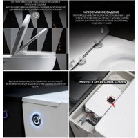 Унитаз подвесной Cerutti Spa Argentera Aria Pulse CT10590