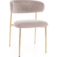 Стул Signal Elton Raven 30 (темно-бежевый/золотой)