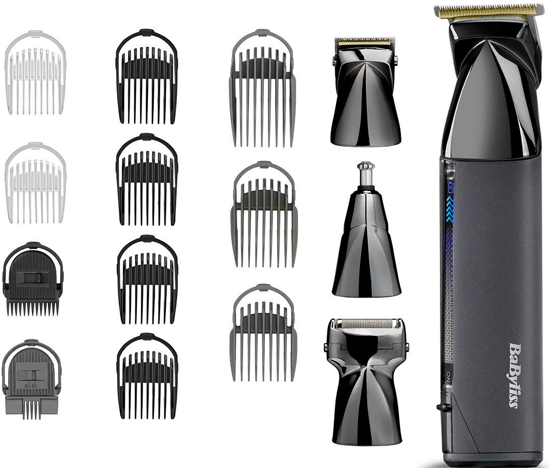 Триммер для бороды и усов BaByliss Super-X Metal Black Edition MT991E