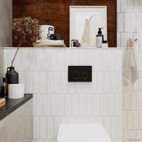 Инсталляция для унитаза Lavinia Boho Relfix 5 в 1 77020065 (матовый черный/золотой глянец пластик)