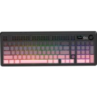 Клавиатура Ajazz AK980 V2 (черный/розовый, Ajazz Maillard)
