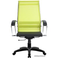 Офисное кресло Metta SK-2-BK Комплект 9, Pl тр/сечен (пластиковые ролики, лайм)