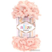 Пряжа для вязания Alize Puffy 340 (9.2 м, нежная пудра)