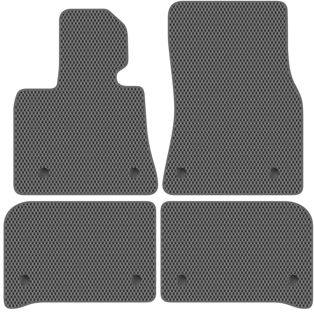 

Комплект ковриков для авто Alicosta Rolls-Royce Cullinan I (suv / SUV) 2018 - Н.В. (серый, ромб)