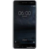 Телефон Nokia 6 4GB/32GB (серебристый)