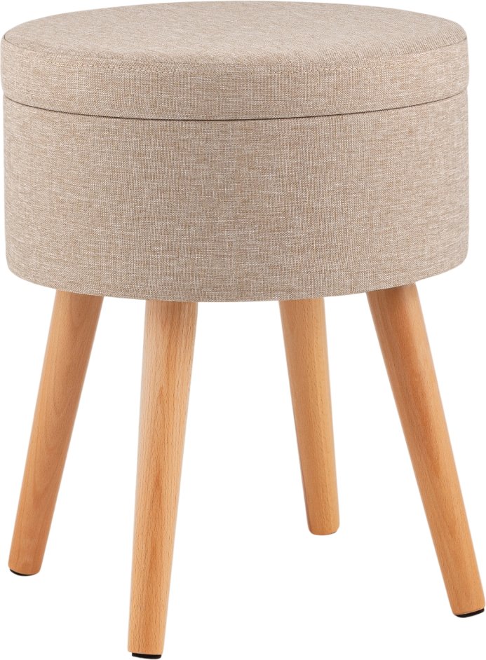 

Пуфик Stool Group Store Woody с ящиком HS-WL14 V1 (рогожка бежевая)