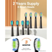 Электрическая зубная щетка Bitvae D2 (черный)