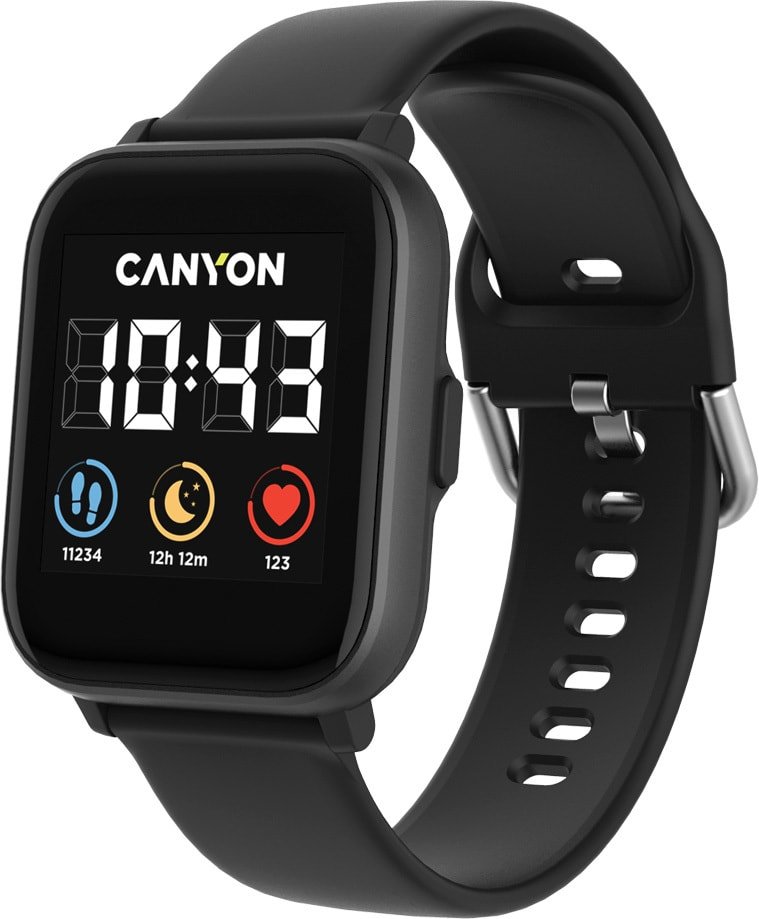

Умные часы Canyon Salt SW-78 (черный)