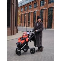 Универсальная коляска Rant MOWbaby Tilda MB064 (2 в 1, графит)