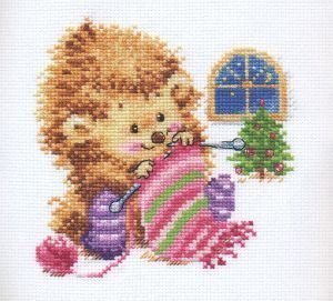 Набор для вышивания Алиса А кому вяжу - не скажу! 0-120