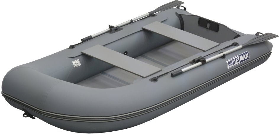 

Моторно-гребная лодка BoatsMan BT300 (серый)