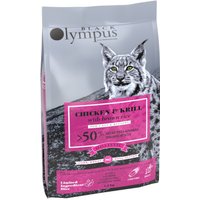 Сухой корм для кошек Black Olympus для котят курица и криль (8кг)