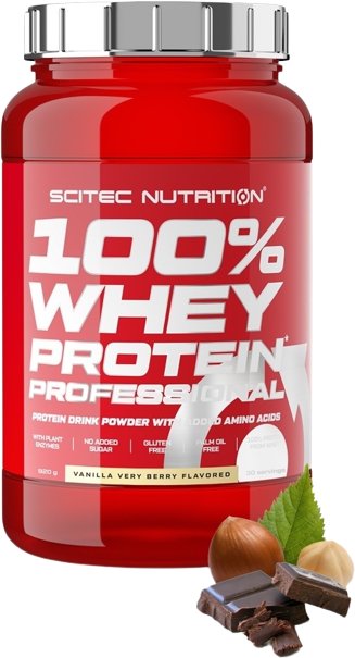 

Протеин комплексный Scitec Nutrition 100% Whey Protein Professional (шоколад/орех, 920 г)