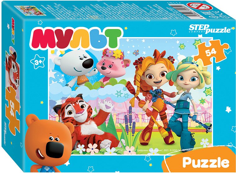 

Пазл Step Puzzle Любимые герои 71181 (в ассортименте, 54 эл)