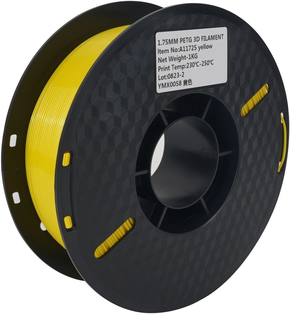 Филамент Kingroon PETG 1.75мм HC096 (1 кг, желтый)