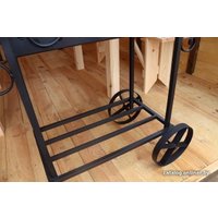 Мангал для дачи ComfortProm Асгард с крышей передвижной